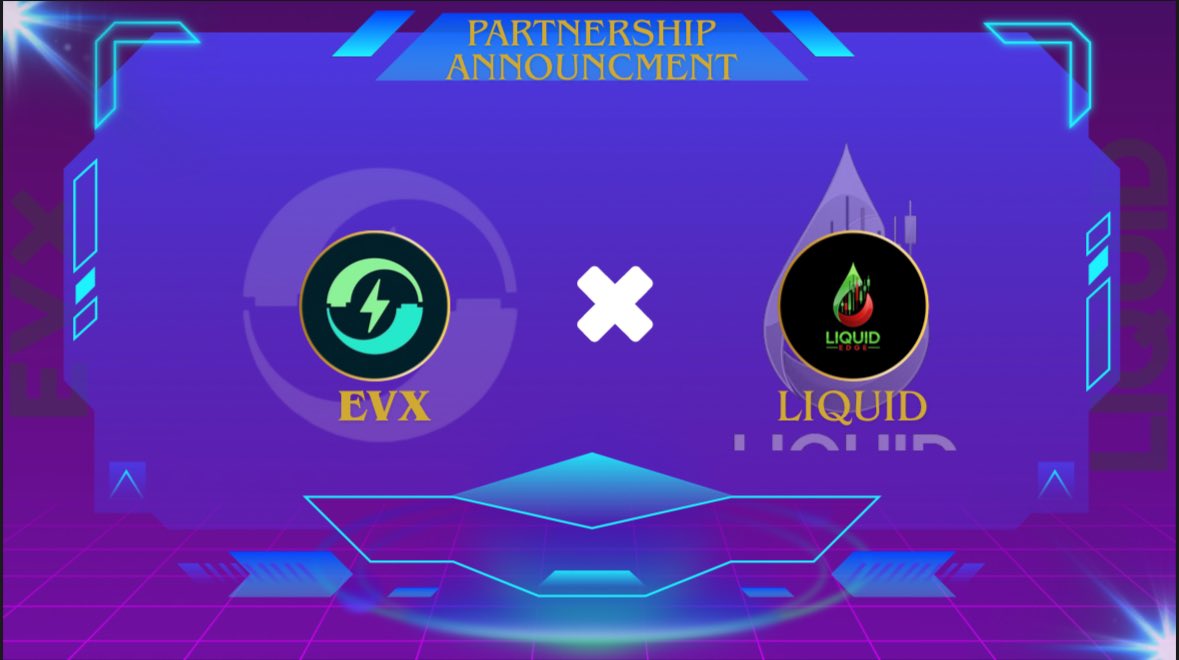 Liquid Edge (@liquidedgelabs) on Twitter photo Excited to announce our new partnership <a href="/EVXDepin/">EVX Protocol</a>! Together, we’ll expand communities, explore future integrations, and deliver real value for users on both sides Excited to announce our new partnership <a href="/EVXDepin/">EVX Protocol</a>! Together, we’ll expand communities, explore future integrations, and deliver real value for users on both sides