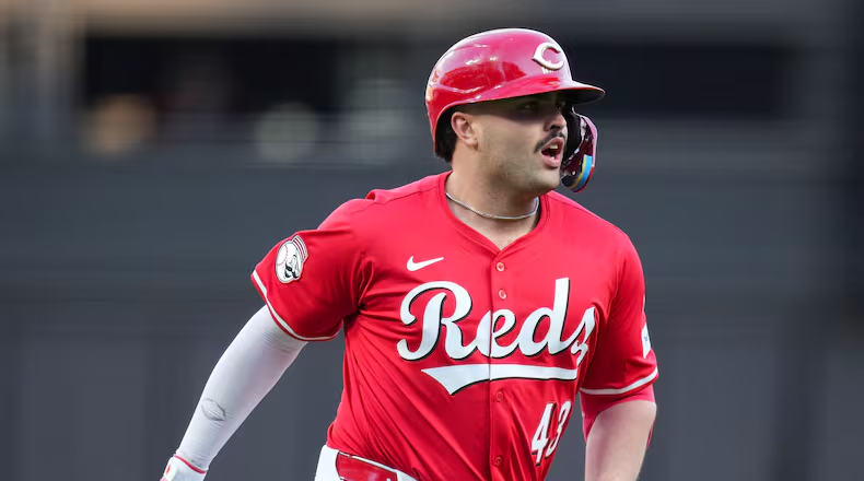 Sal Stewart is the youngest player in Reds' HISTORY to record an RBI in the postseason!

Our #59 prospect is making an INSTANT impact for Cincinnati.