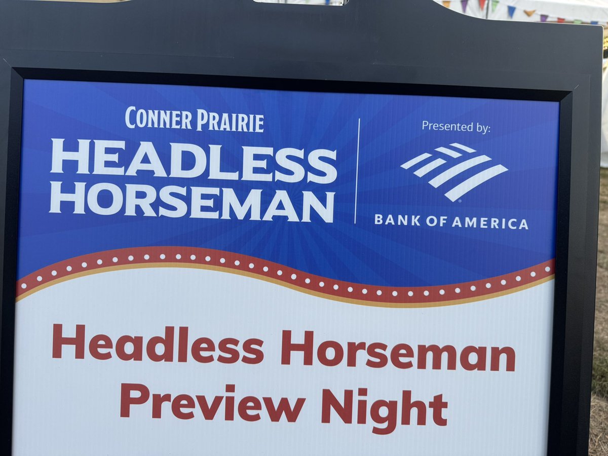 Donor Preview night at <a href="/ConnerPrairie/">Conner Prairie</a> was a success. Had my sidekick with me enjoying a lovely October Night. <a href="/BankofAmerica/">Bank of America</a> is the Presenting Partner for #HeadlessHorseman and it’s time like tonight why I’m very clear on our partnership.