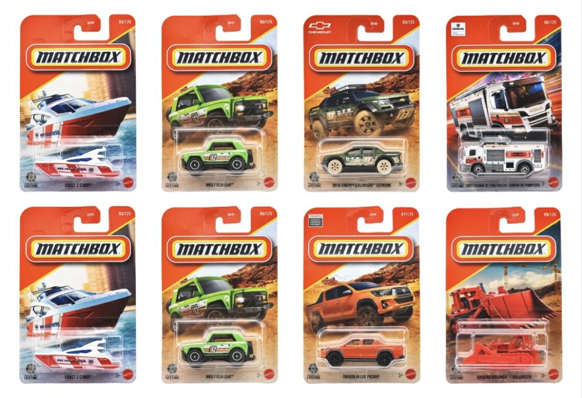2025年11月29日発売☆マッチボックス(Matchbox)ベーシックカーアソート