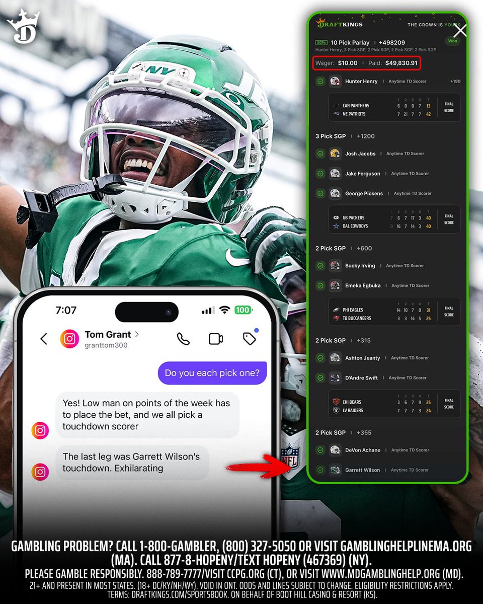 DraftKings Sportsbook tweet media