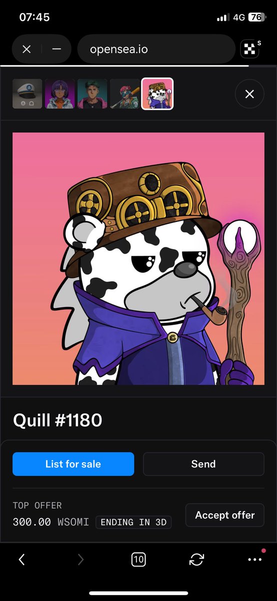 tuananh_web3's tweet image. Should I buy my second Quills?

At the current price, Quills seems pretty expensive compared to the general NFT market.

Someone give me some optimism about Somnia’s NFTs!!!

Bullish @quillsadventure and @Somnia_Network