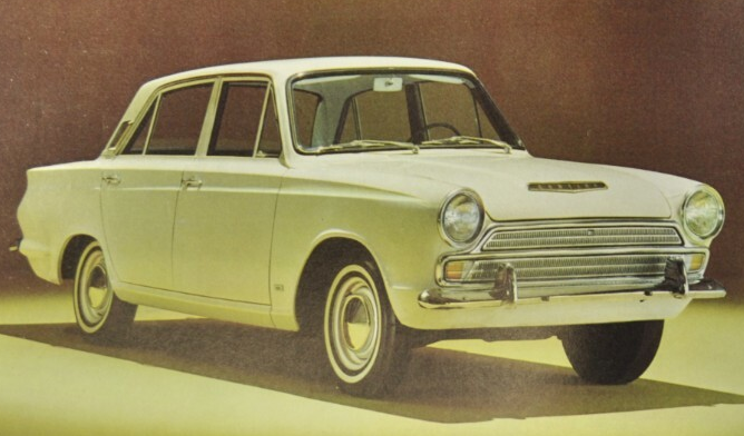 randomly selected car of the day: 1965 Ford Cortina Deluxe 4-door
📷 1965 ford cortina/anglia us market brochure