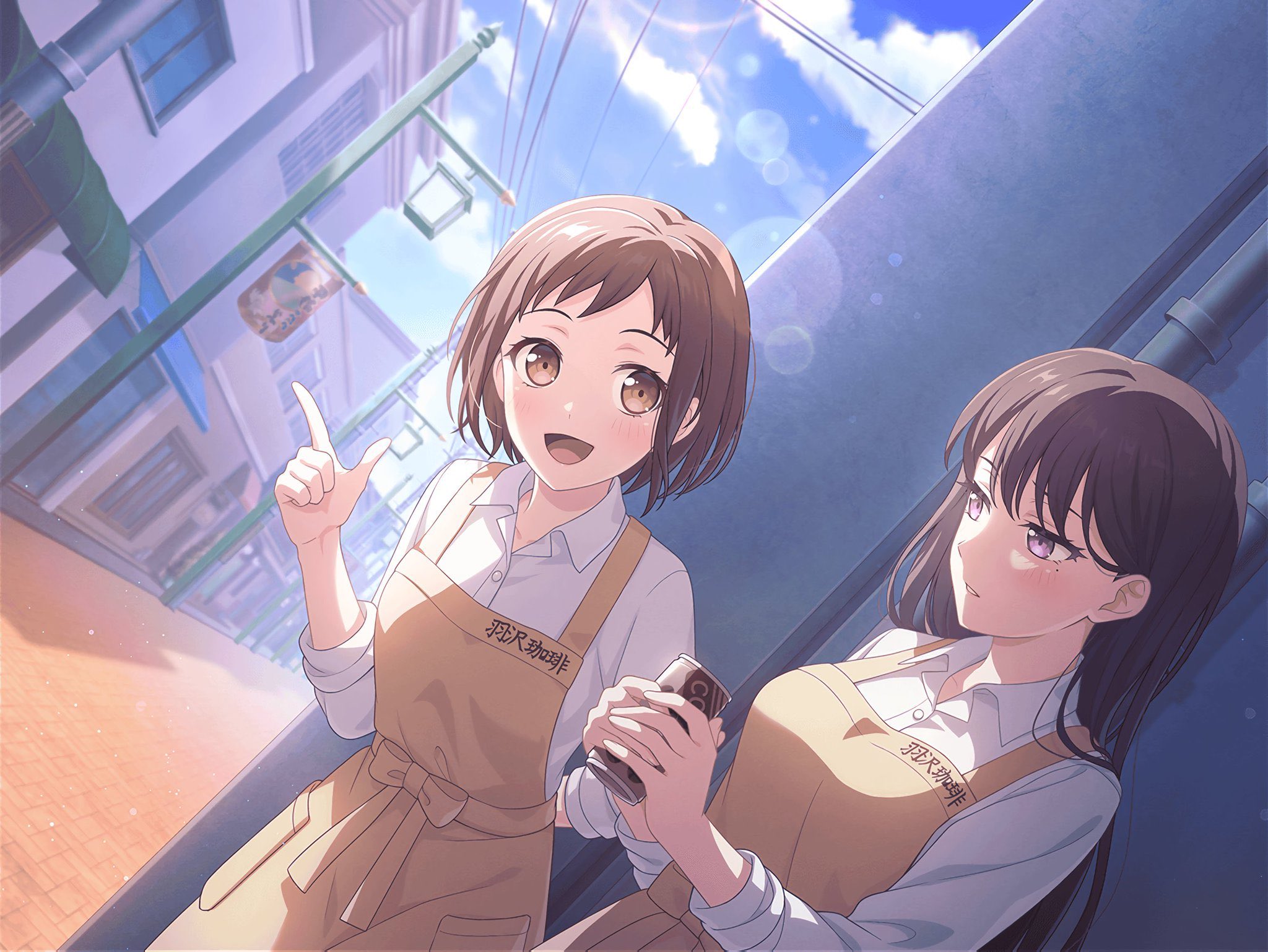 バンドリ ガルパ 羽沢つぐみ 缶バッジ ポストカード ヴァイス