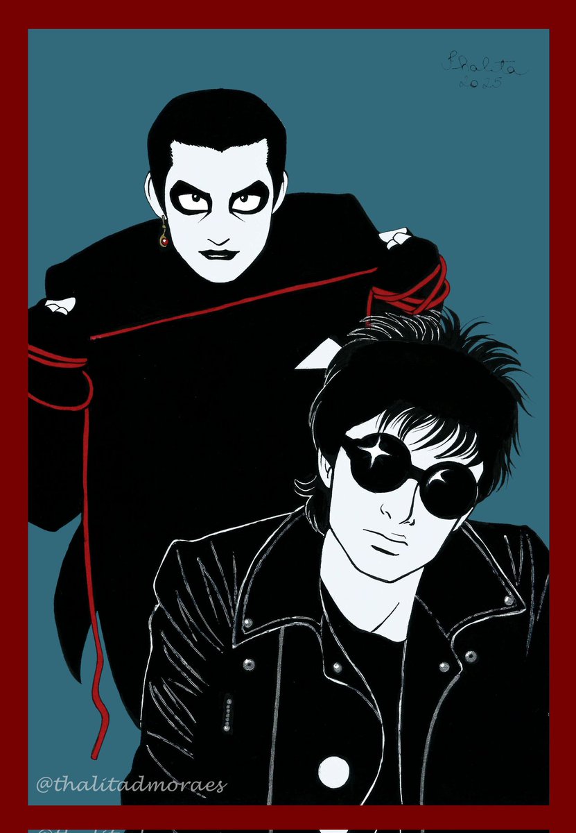 ThalitaDMoraes's tweet image. #DaveVanian e #BrianJames 🕸️
#TheDamned