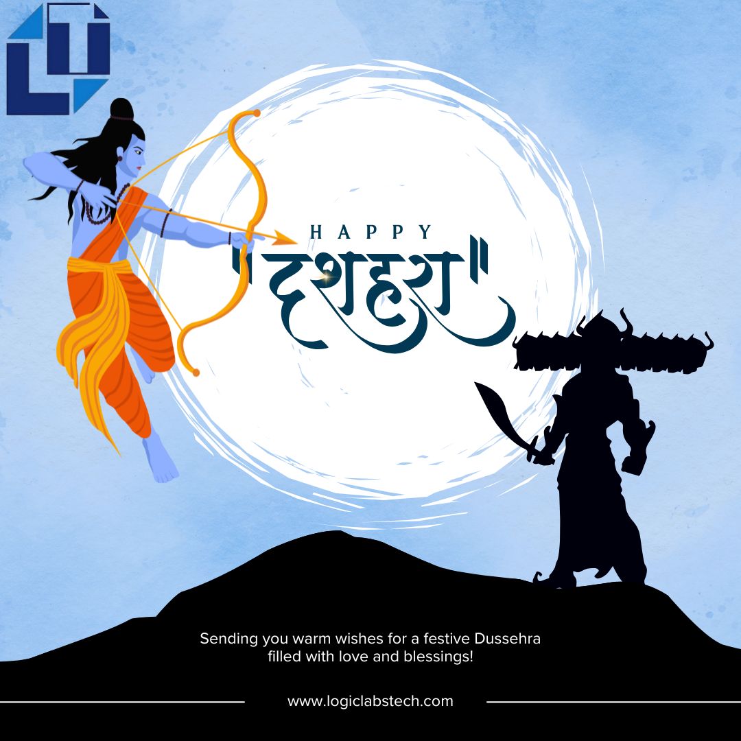 LogicLabsTech's tweet image. "Burn the evil, spread the good. Happy Dussehra!"