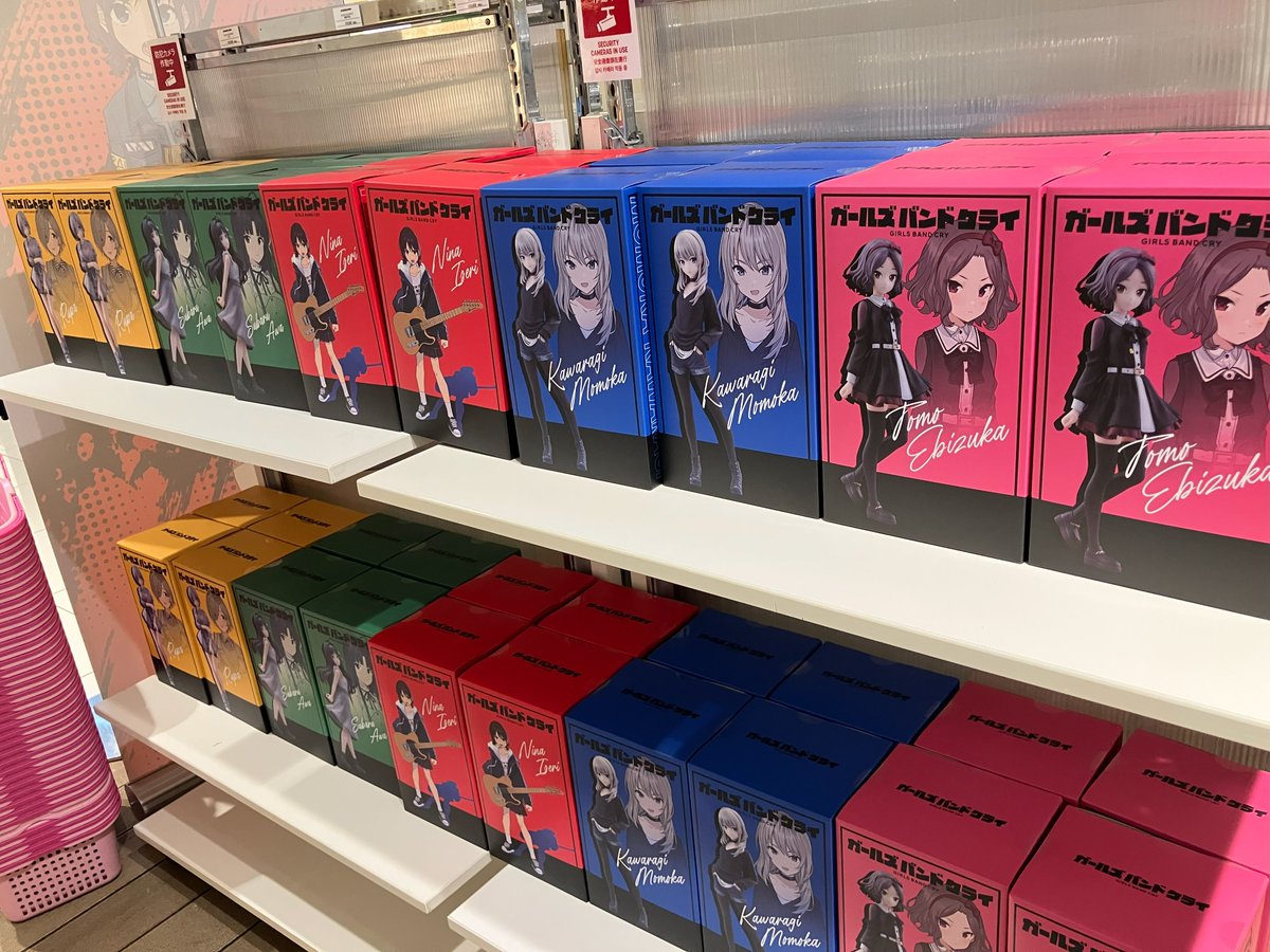 🌟ガールズバンドクライPOP UP ストア🌟 本日よりオープンしました
