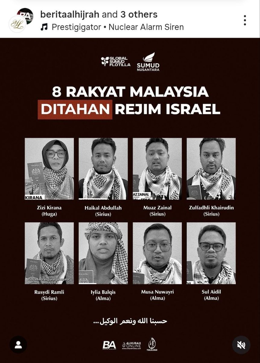 PremierPopostan's tweet photo. Israel stops bread, stops medicine, even detains Malaysians on the #GlobalSumudFlotilla.
Mr. Trump, will you stop your silence?

🚢 #FreePalestine #SumudFlotilla #Gaza https://t.co/duR9Ir2JAz