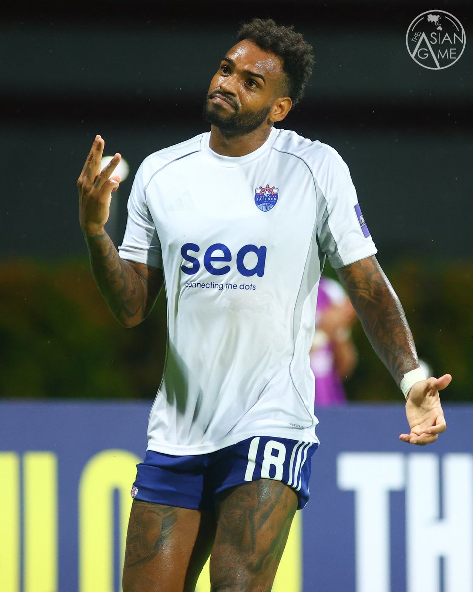 TheAsianGame's tweet image. A night to remember for Anderson Lopes, who scored 𝗙𝗢𝗨𝗥 goals for @lioncitysailors in their 4-2 win over Selangor.
#ACLTwo | @TheAFCCL