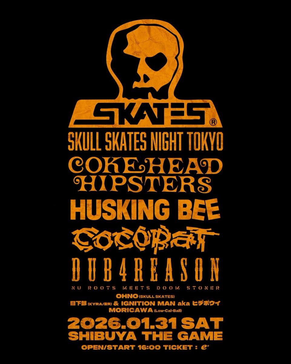 SKULL SKATES JAPAN(P.D.`S HOT SHOP JAPAN) (@skullskatesjp) / Posts / X