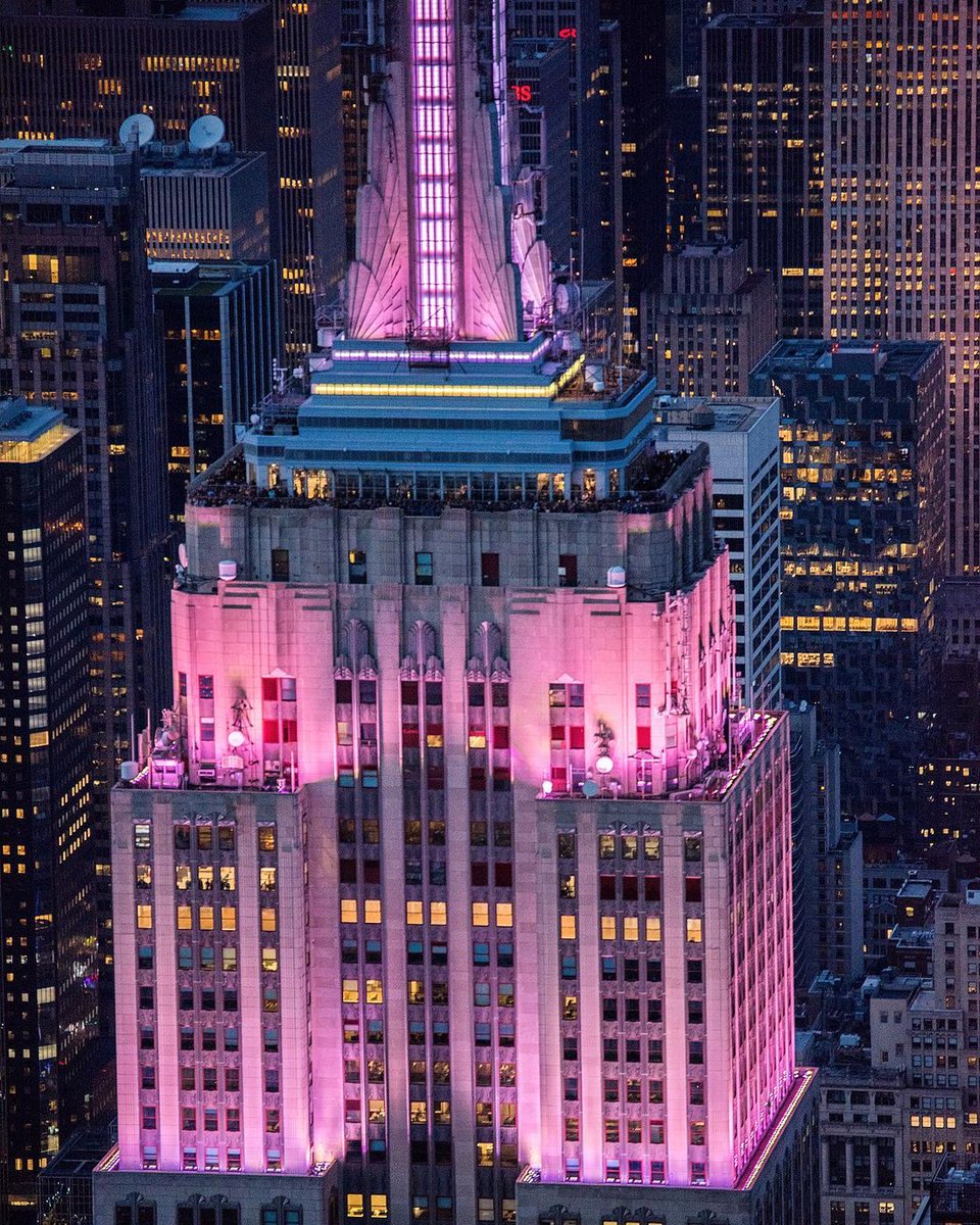 EmpireStateBldg's tweet photo. Pretty in pink

📷: al3x(.)nyc/IG https://t.co/QOikp9HXvo