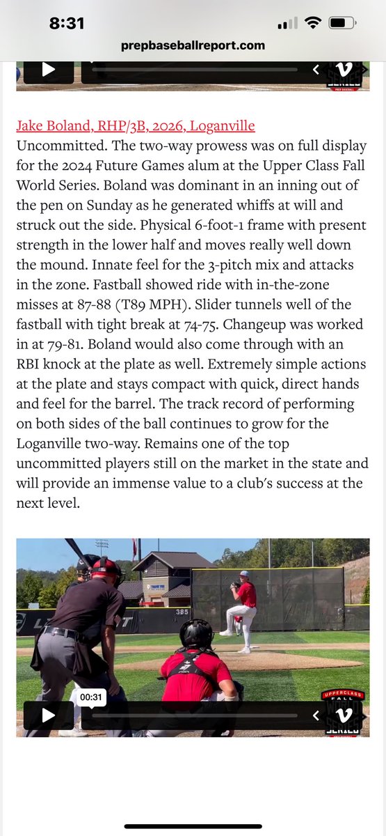Thank you! <a href="/nblount41/">Nick Blount</a> <a href="/LHSdevilball/">Loganville Baseball</a> <a href="/Hudson_PBR/">Hudson Graham</a> #uncommitted <a href="/PrepBaseballGA/">Prep Baseball Georgia</a> <a href="/IanSmittyGA/">Ian Smith</a> <a href="/branmills/">Bran Mills</a>