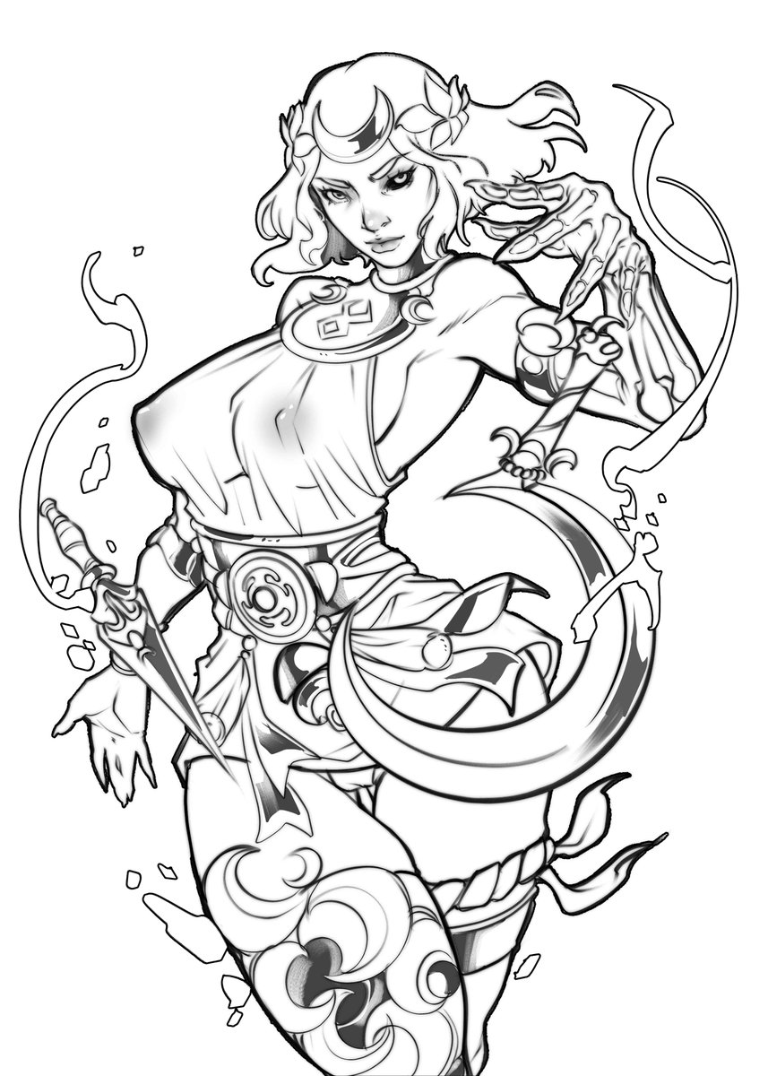 Melinoë #Hades2 #sketch