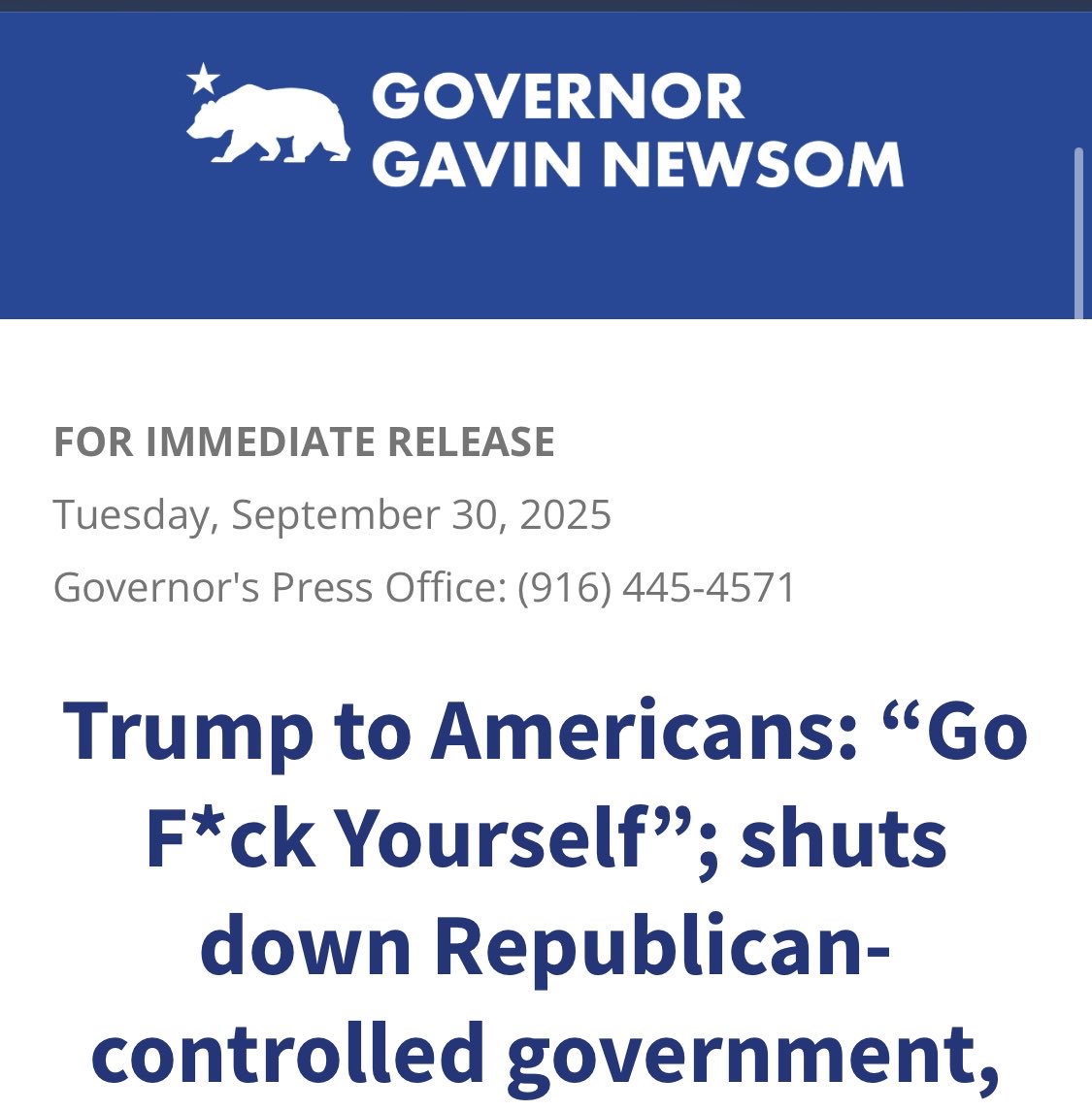 BrianDahleCA's tweet image. More inflammatory rhetoric from Newsom to invoke far-left radicalism.