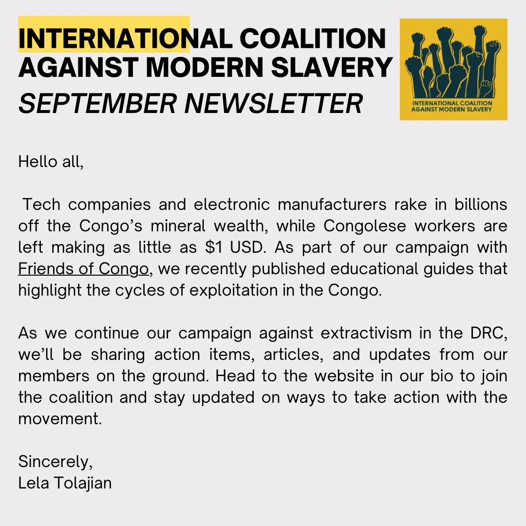 A message from the coalition, stay tuned for more updates from our partners on the ground: