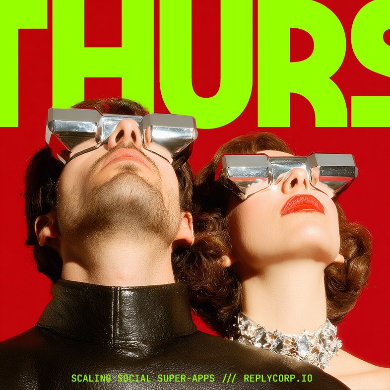 ReplyCorp's tweet image. Thursdays are for the future
$REPLY Presale is LIVE:
app.replycorp.io/presale/