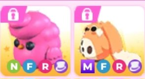 Selling MFR Cabbit and NFR Candyfloss Chick for Paypal/Remitly

Name your price pls and we can negotiate in dmss❤️
Proofs in pinned❤️

#adoptmetrade #adoptmetrading #adoptmegiveaways #adoptmeoffers #royalehigh #roblox #Adoptmetrades #adoptmetradings
#royalehightrades