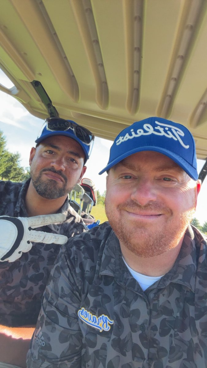 GolfOlentangy's tweet photo. The season is a grind, which is why it’s important to take time to relax &amp; have a little fun!! 

Our favorite tradition…beat the coaches coed scramble followed by tacos and Baja Blasts!! ⛳️ 🌮🥤 

Our players are better than us now, so the coaches don’t win as much anymore 😂 https://t.co/gC0TbLYiwS