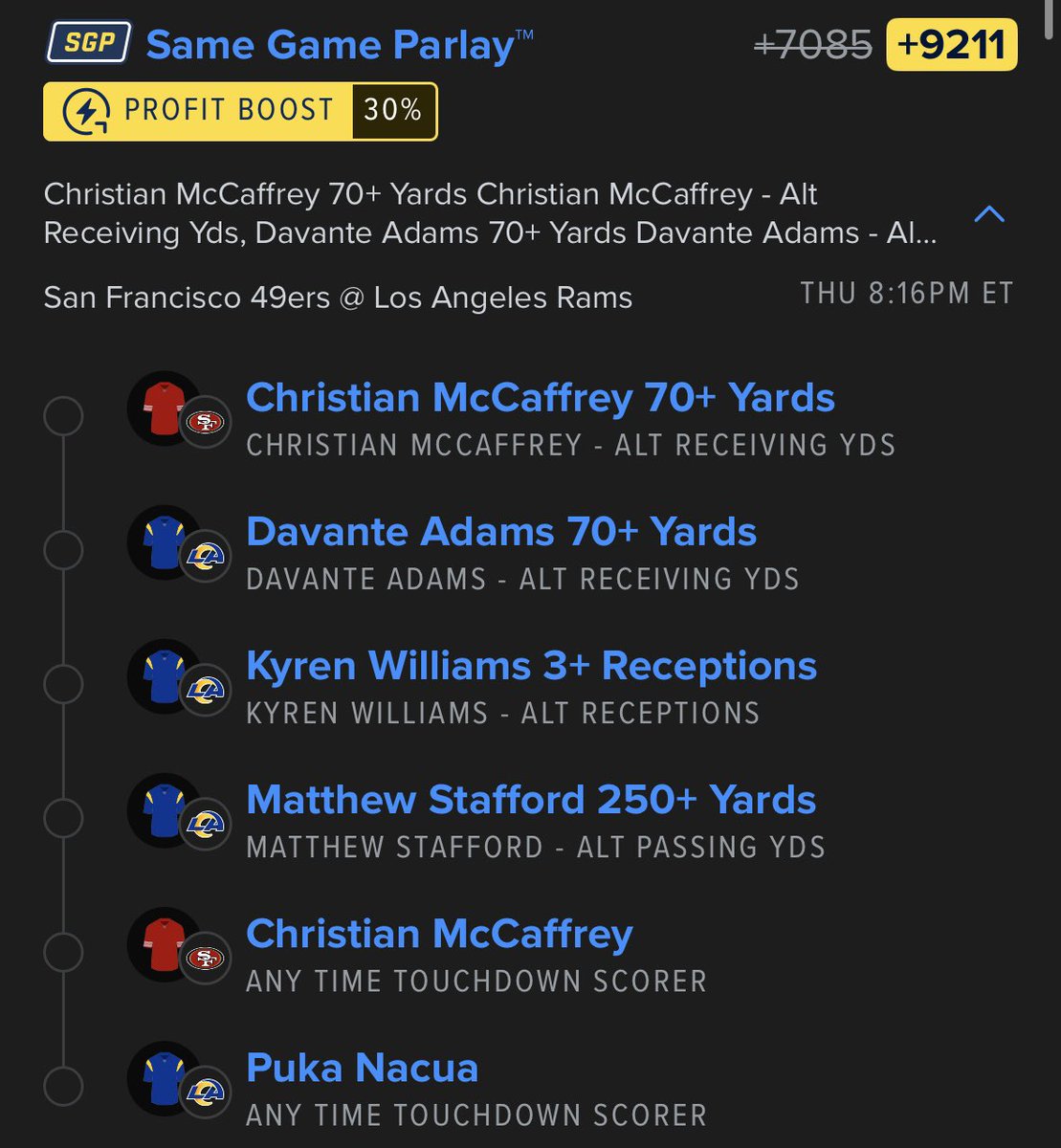 Lottolocks's tweet image. LOCK THIS IN NOW. 🔒

+9211 THURSDAY NIGHT #NFL 🏈 BOOSTED LOTTO 🔥

❤️ for $100 if we cashhh!

#GamblingX