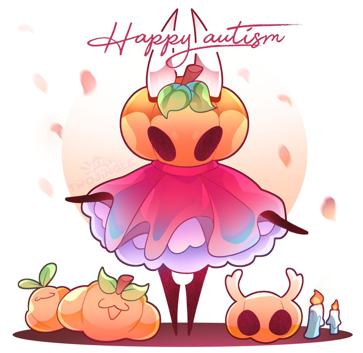 Day 1 of silktober, hornet! its officially autumn🎃🕯️🍂

#hollowknight #silksong #silktober