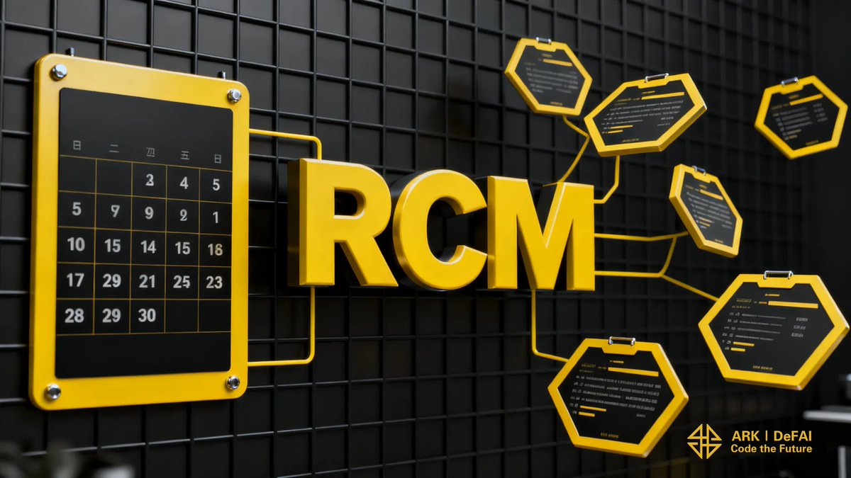 Slayerethh's tweet image. RCM coordinates modules and schedules—order in motion.