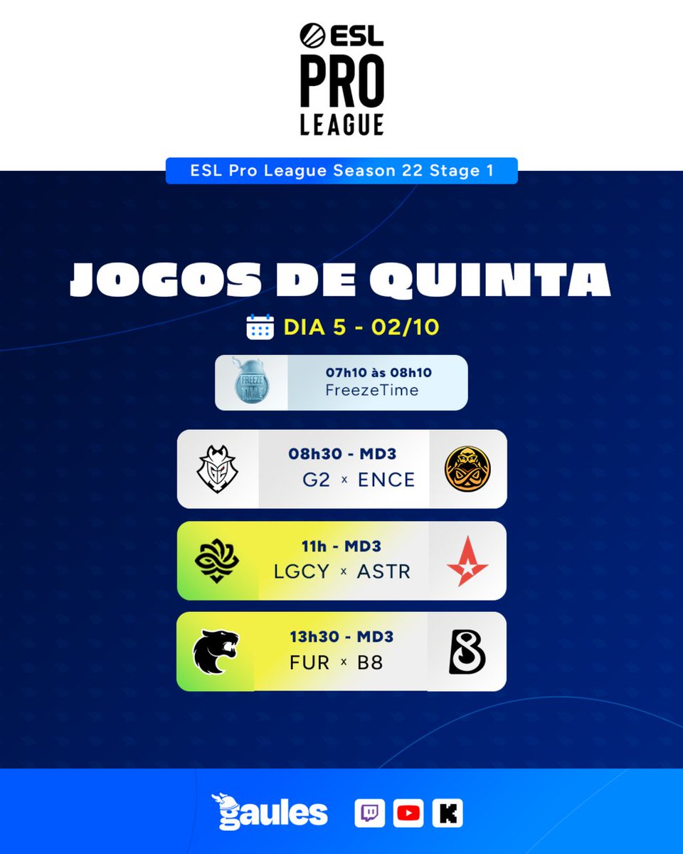 Gaules's tweet image. Jogos de amanhã!