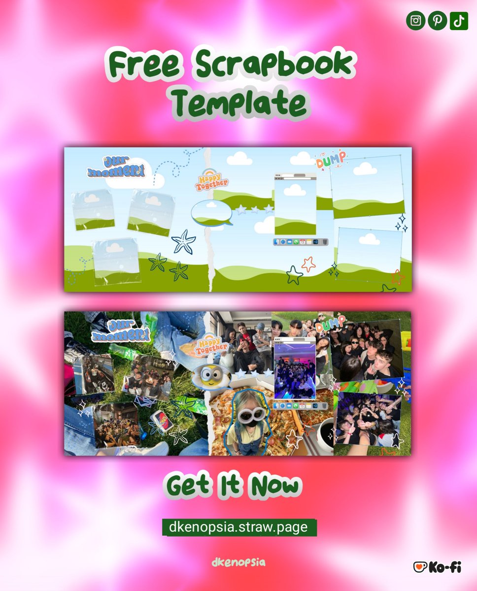 watermelon_ia's tweet image. FREE Scrapbook Carousel template || capture your moments with friends

Let's capture your valuable moments with friends more unique and certainly more creative by using this free template

Get it now available on my shop
Klik link on bio

#freetemplate #template #canva #carousel