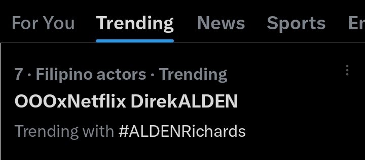 trending tayo!

#OutOfOrderOnNetflix
#ALDENRichards
OOOxNetflix DirekALDEN
<a href="/aldenrichards02/">Alden Richards</a> 
<a href="/myriad_corp/">MYRIAD Corporation</a> 
<a href="/VIVA_Films/">VIVA Films</a>