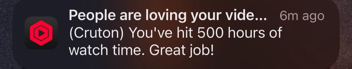 ItsCruton's tweet photo. 🙏🏽 600 followers on TikTok, and 500 hrs of watch time on YT in the same day, I’m so grateful for the blessings, let’s keep it up! https://t.co/p49t9bOd1s