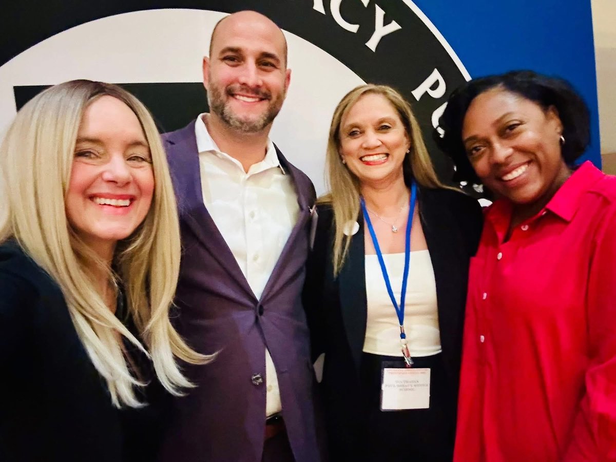 Moderated the 2026 POY Panel with 2024 POY Tia Trahan, learned from NIET’s Theresa Hamilton, &amp; connected with incredible leaders statewide. My bucket is full!

Being a school leader isn’t easy—but it’s fulfilling. 💜 #LAPFallConference #SchoolLeadership