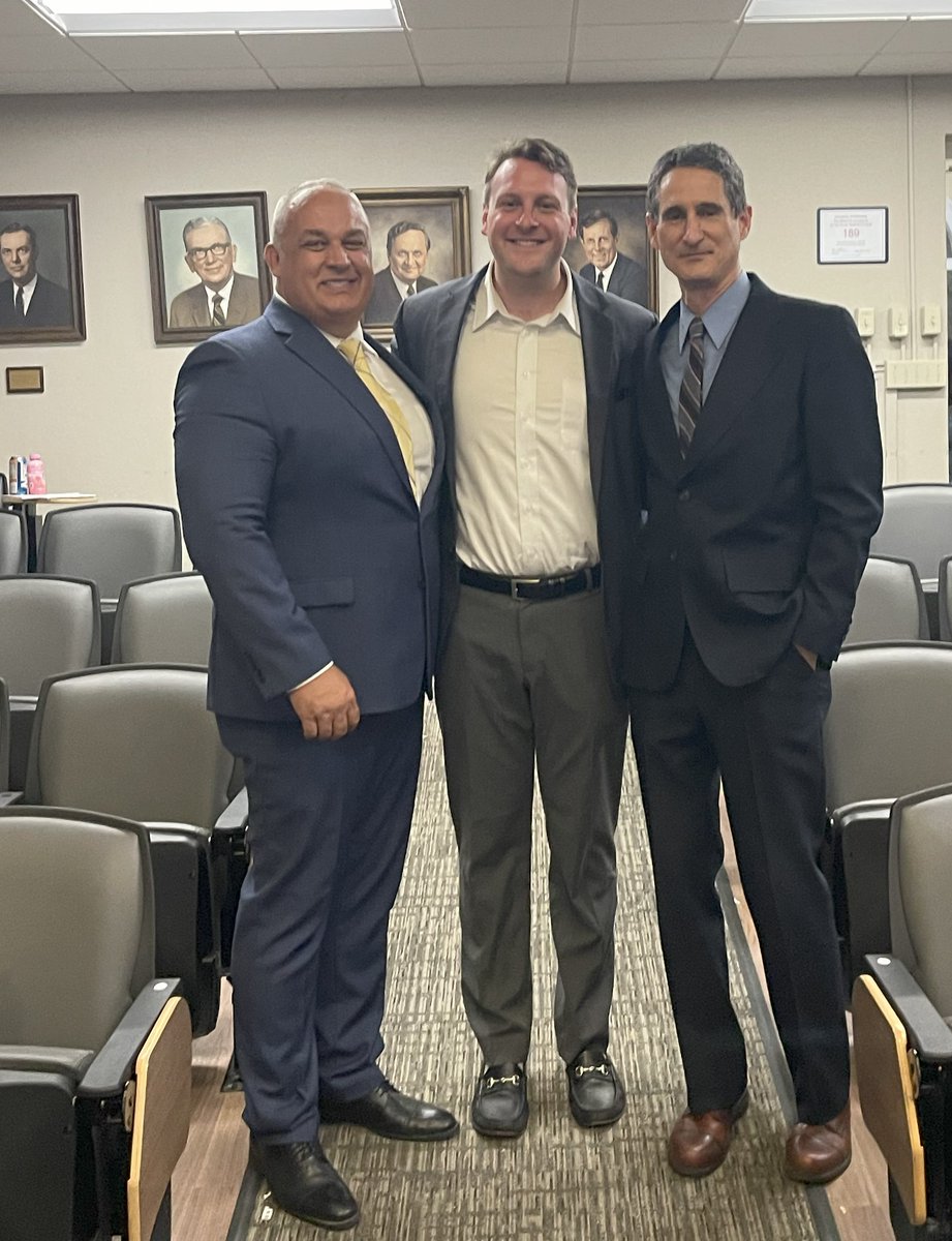 After a hiatus from electoral politics, undergrad alum <a href="/Nick__Nash/">Nick Nash</a> is back in action, having been hired as campaign manager in the race for Kentucky's 6th Congressional District. Nick's pictured with his candidate, Rep. Ryan Dotson (left), &amp; his old elections prof, <a href="/DStephenVoss/">D. Stephen Voss</a>.