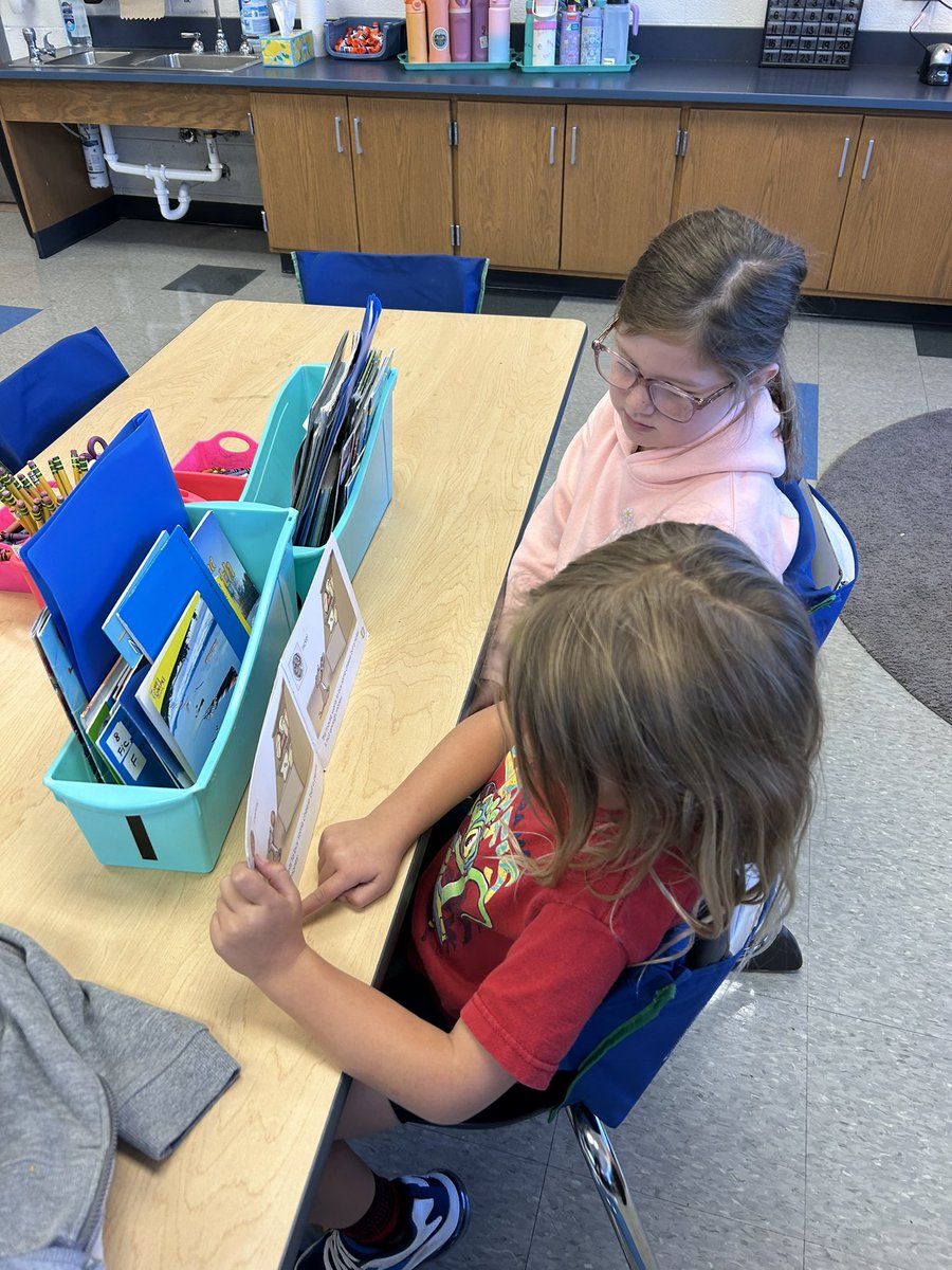 MrsWeiss1st's tweet photo. Practicing buddy reading to get ready to start our Lit Lab routine! Students did a great job reading to one another! https://t.co/mrjb78xvMC
