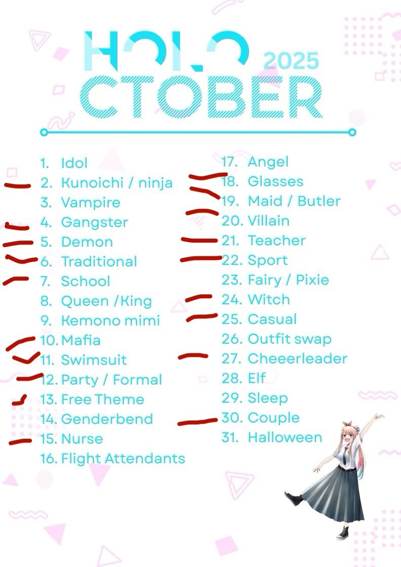 I’m gonna try to bang out as many of these as I can but no promises 🙃