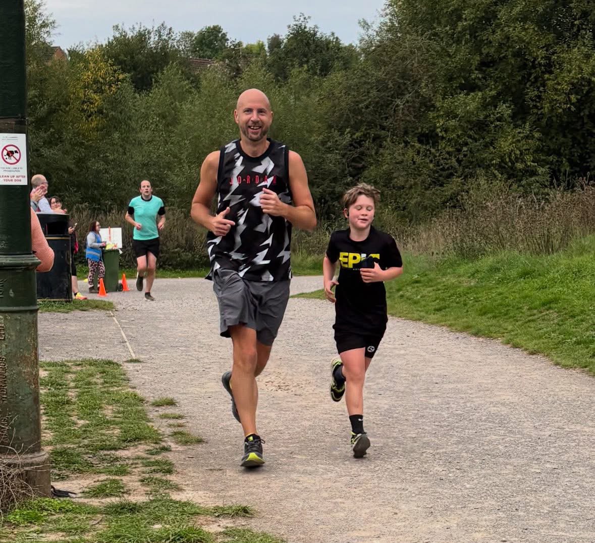 try2getfit's tweet photo. Did my first @parkrunUK on Saturday.. great event!

Took the 13yo &amp; the 10yo.. both managed a sub 30 min 5k #impressed https://t.co/PfMCCKA1AY