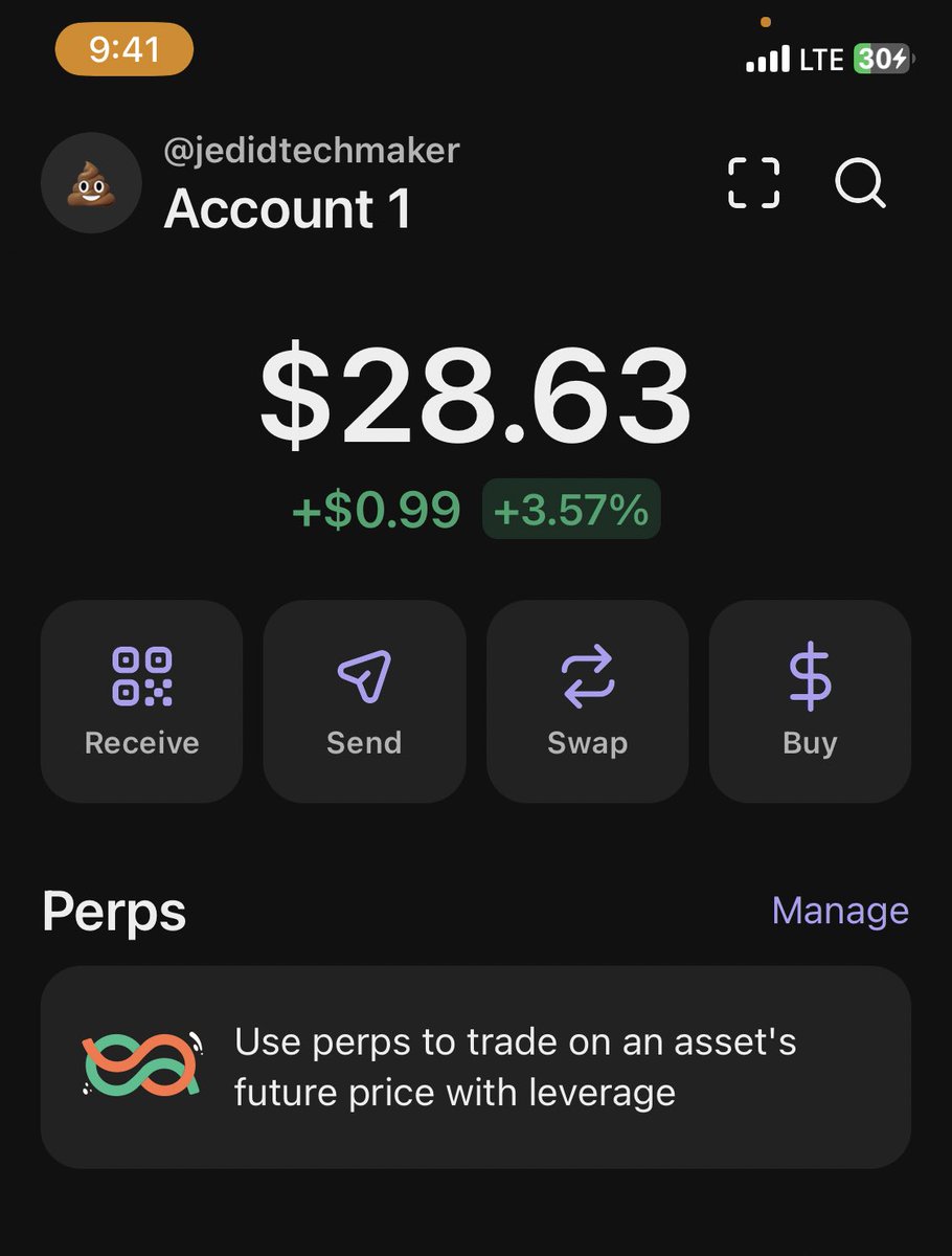 😂😂😂Hehe don’t know what’s up with Btc 
But I was excited to show that we hit $30 on this portfolio 

But I guess we check again tomorrow 😂😂