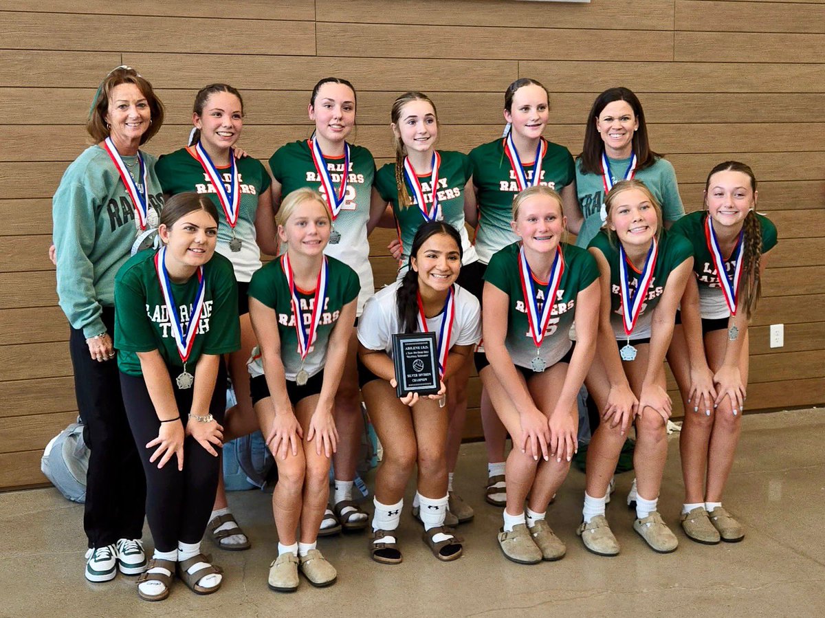 7th and 8th grade A Team Tournament was this past weekend! Glenn took home 7th grade GOLD and 8th grade SILVER!!! Way to go girls!! <a href="/SAISD_Athletics/">San Angelo ISD Athletics</a>