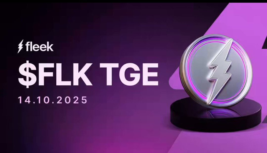 web3cryptohub's tweet image. Q4, here we are 
Many projects will list their token in Q4
$FLK TGE - Oct 14, 2025

Fleek: The Fantasy AI Social App Where Everyone Wins 

@idOS_network is one of them
@HeyElsaAI could also be one 
@GoKiteAI should we expect kite too
@moremarketsxyz 👁️