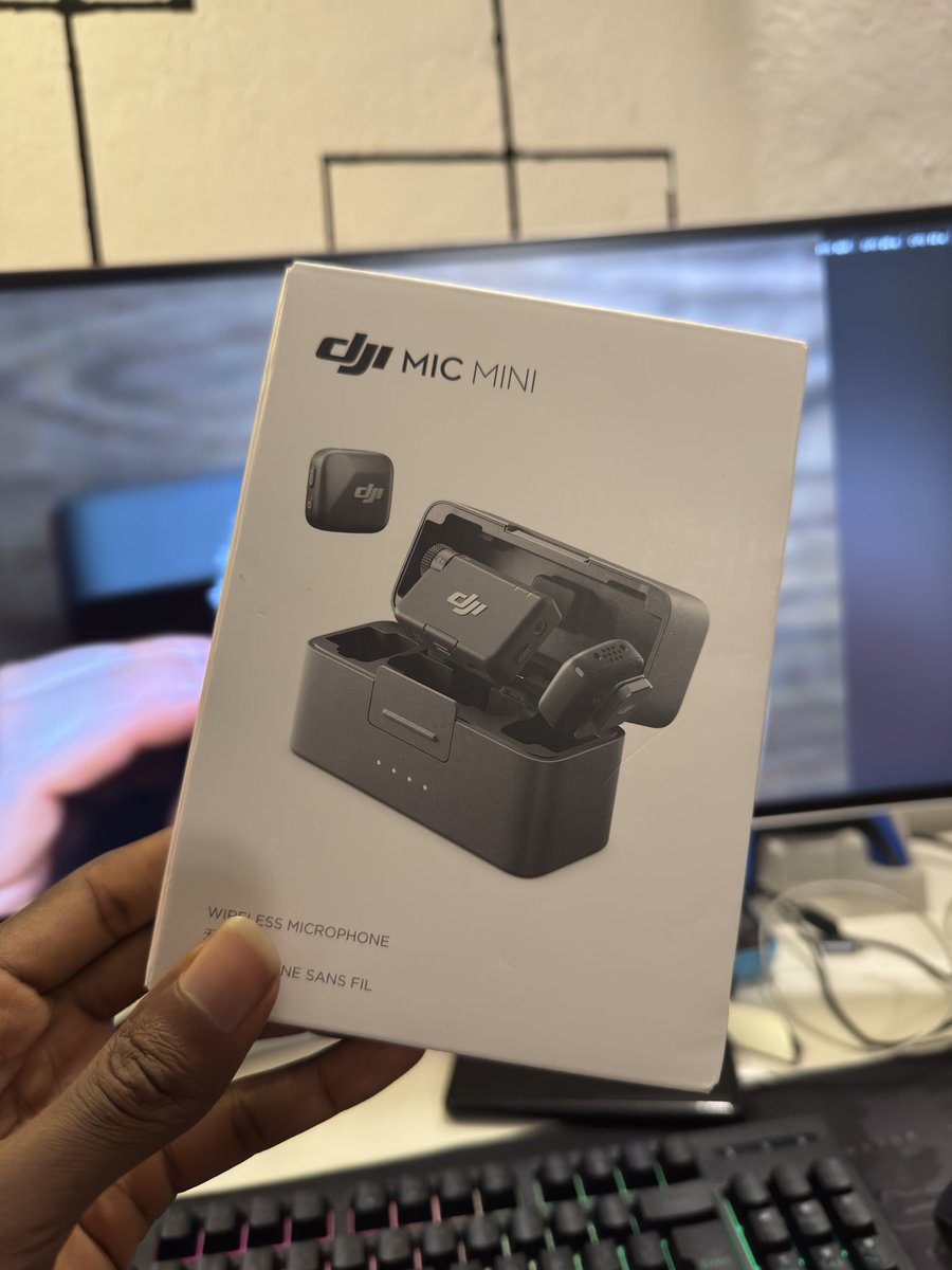 My new toy 🙏💯 <a href="/DJIGlobal/">DJI</a>