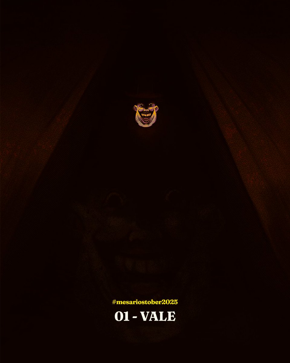 diffpm's tweet image. EEEEE COMEÇAMOS!

#mesariostober2025 #UncannyValley  #judgeholden #horror #art