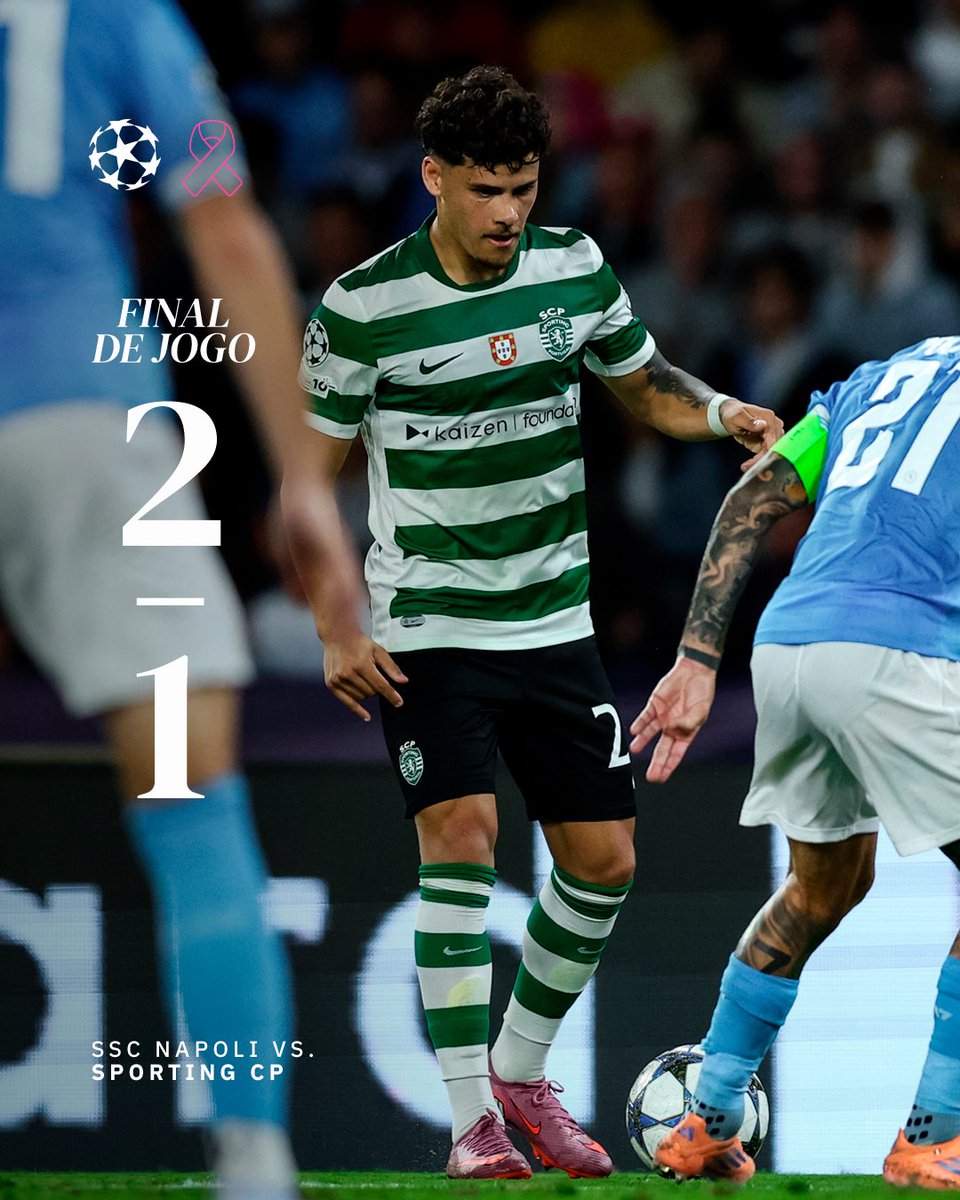 Şampiyonlar ligi 2.haftasında İtalyadan mağlup ayrılıyoruz.

⚽️ Luis Suárez
🔵 2-1 🟢 // #SSCNSCP #UCL