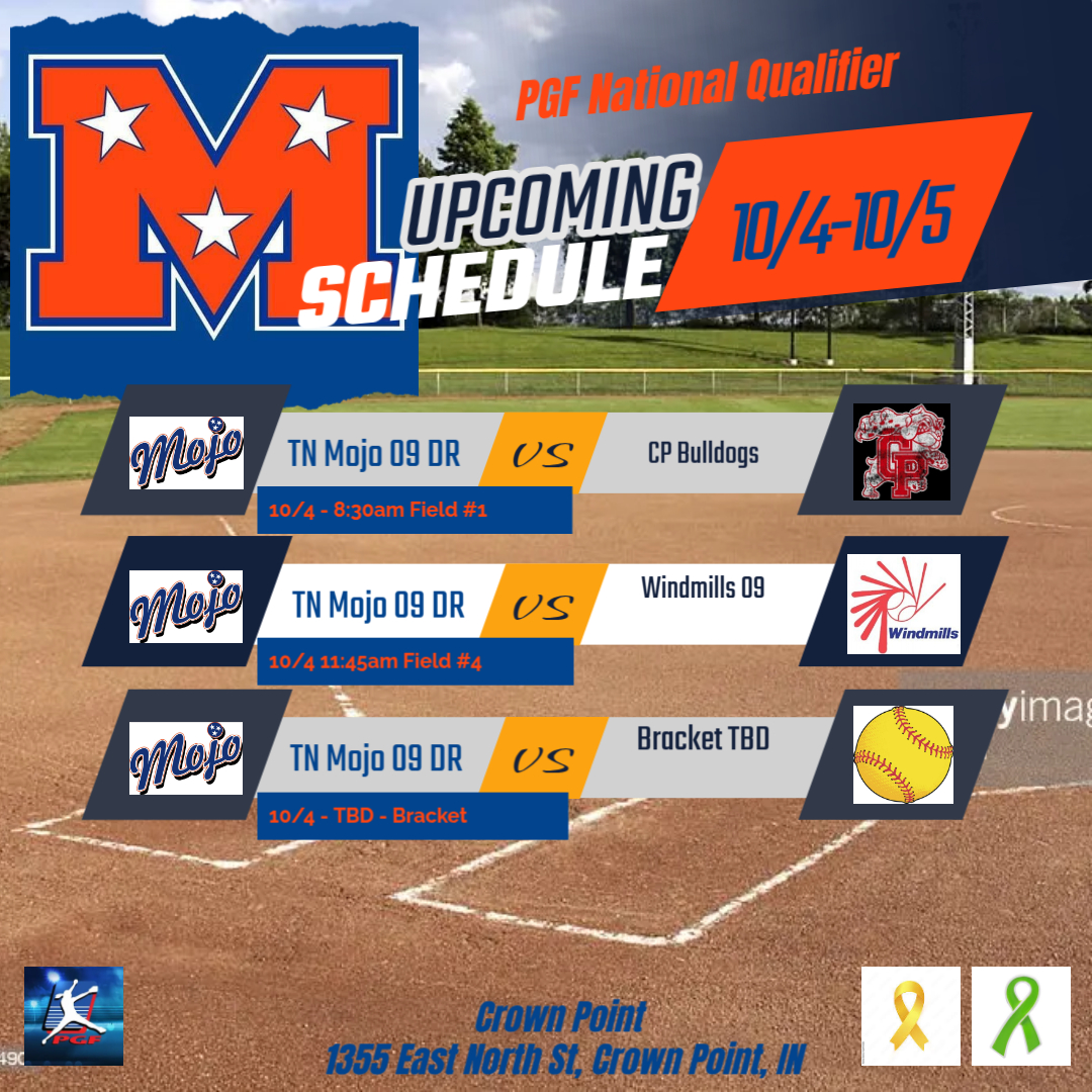 Can't wait to get out on the field this weekend!! <a href="/PGFnetwork/">PGF</a> National Qualifier in Crown Point!! Let's Go!!!!

#MojoNation #faMily