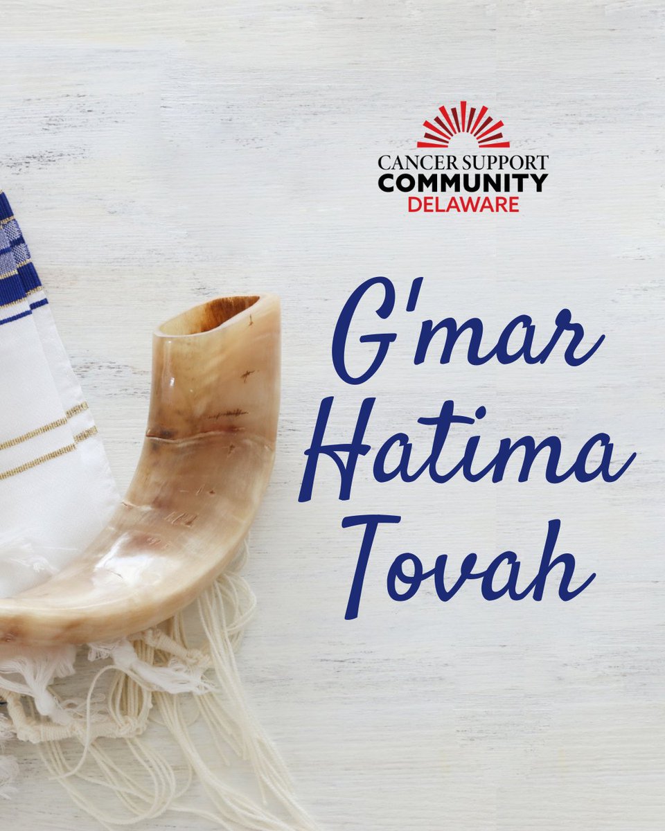 CancerSupportDE's tweet image. To all our friends who observe Yom Kippur, may this day bring you and your loved ones time for meaningful reflection.

We wish you a peaceful and productive year ahead.

#CSCDE #CancerSupport #CancerAwareness #MentalHealthAwareness #YomKippur