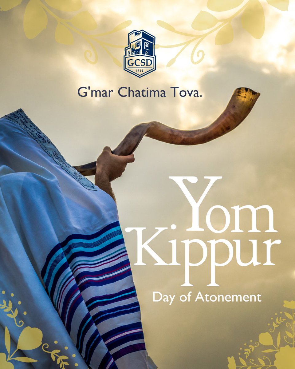 GreenburghCSD's tweet photo. As the Day of Atonement begins, Greenburgh Central extends heartfelt wishes to all who observe Yom Kippur. May this sacred time of reflection, forgiveness, and renewal bring peace, healing, and hope to you and your families. https://t.co/Uybz9PuCRo