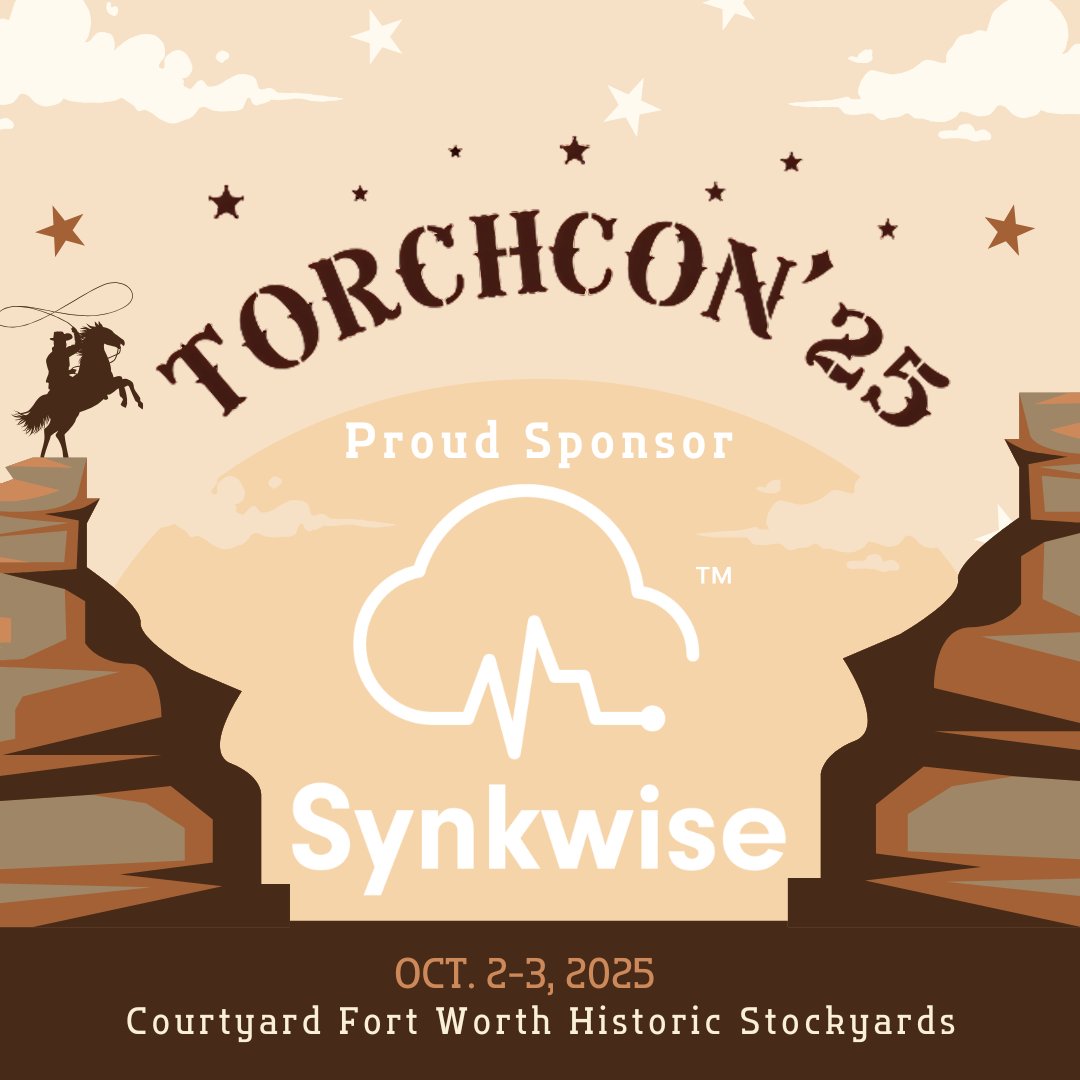 synkwise's tweet photo. Synkwise is saddling up for TorchCon’25 🐎

We’re proud sponsors and excited to connect with providers at the Fort Worth Historic Stockyards this week!

If you’ll be there, be sure to swing by our booth and say hello! 

#TorchCon #AssistedLiving https://t.co/hVsZSM91OS