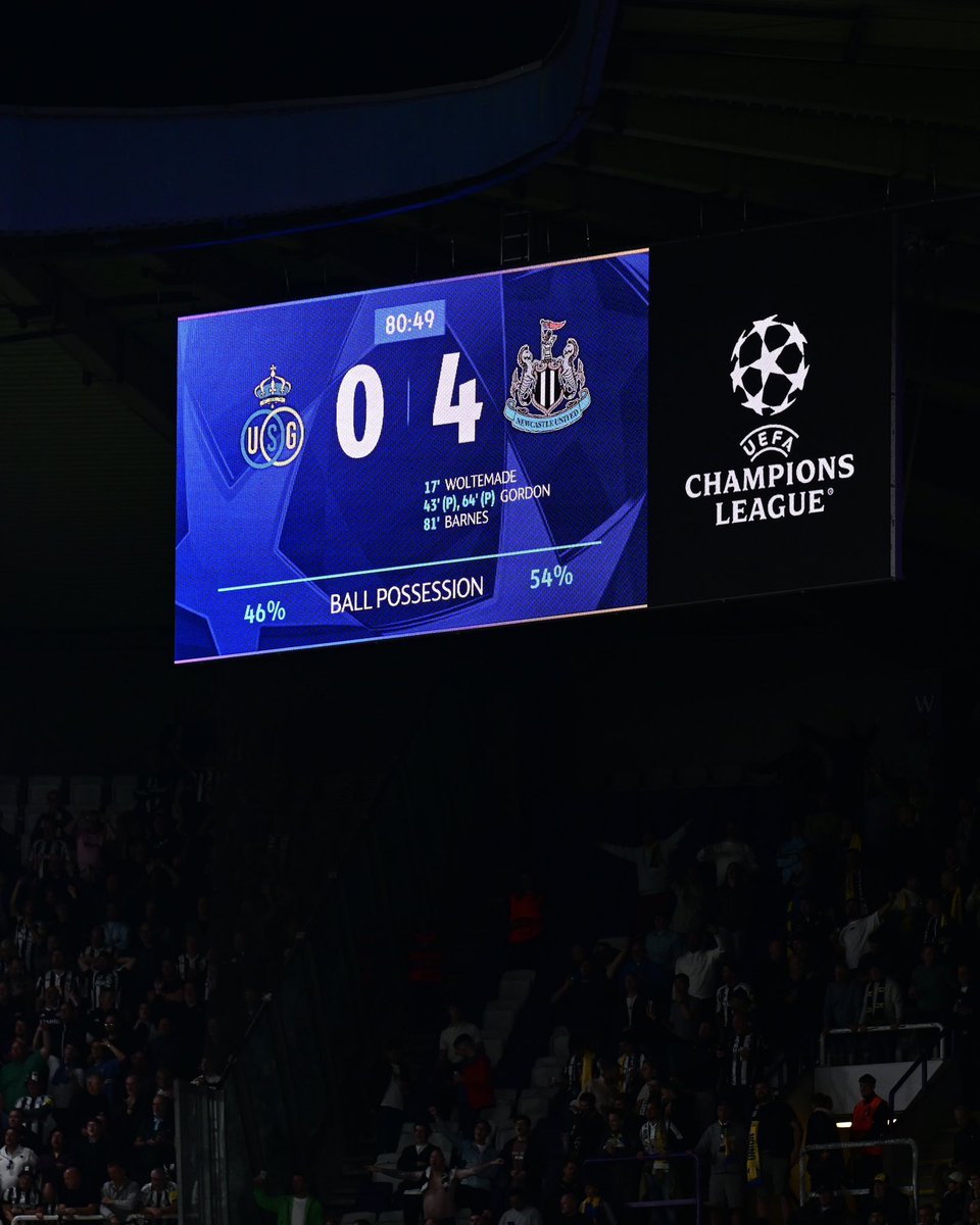 Great win and happy to score my first Champions League goal 😁🤩 <a href="/NUFC/">Newcastle United</a> <a href="/ChampionsLeague/">UEFA Champions League</a>