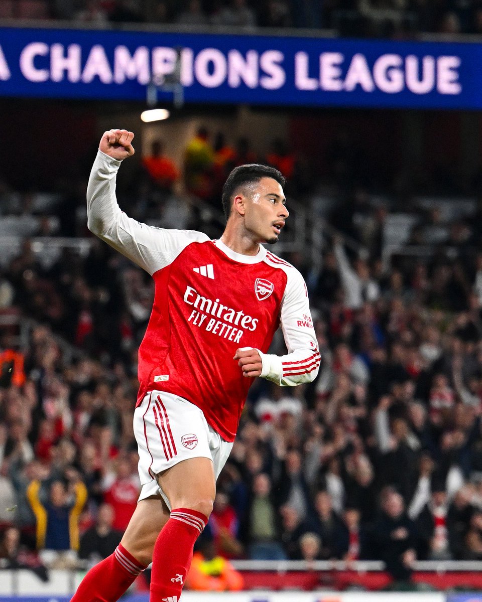 🇧🇷 Deux buts en autant de matchs de ligue des champions pour Martinelli 🤩