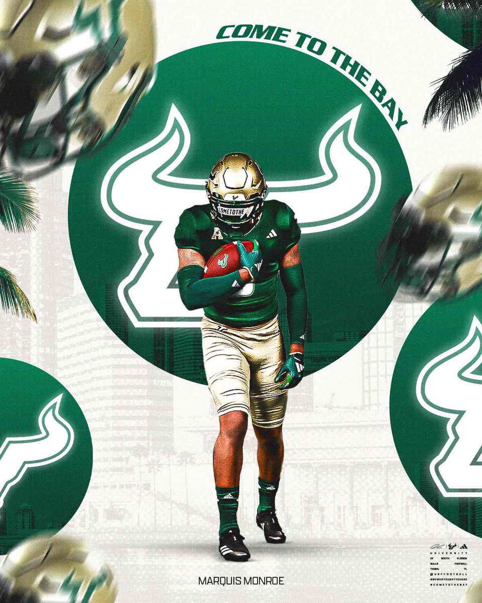 Appreciate the love from <a href="/USFFootball/">USF Football</a> and Coaches. <a href="/CoachGolesh/">Alex Golesh</a> <a href="/ELevy_USF/">Ephi Levy</a> <a href="/CoachHoodie/">Tyler Hudanick</a> <a href="/CoachJGordo/">Joel Gordon</a>