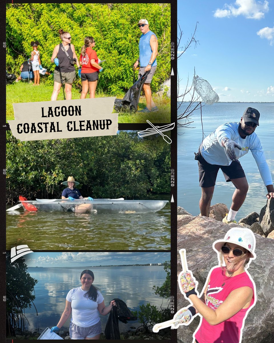 LoyalSourceGS's tweet image. Loyal to the Coast♻️

One of our favorite philanthropic efforts is teaming up with Greenspace Water Alliance for the Indian River Lagoon Coastal Cleanup. This year, our crew helped remove over 3,000 pounds of trash and debris. We&apos;re proud to keep FL shorelines beautiful!
