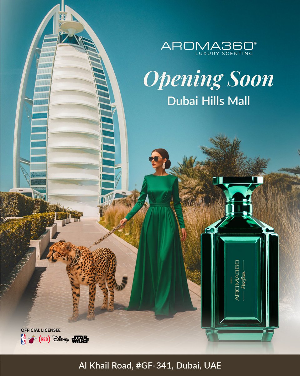 It’s official. Aroma360 is coming to Dubai—VERY SOON.✨
We’re bringing our world of luxury scenting to one of the most iconic destinations in the world.
Dubai, get ready to experience fragrance like you’ve never experienced before.✨🌍