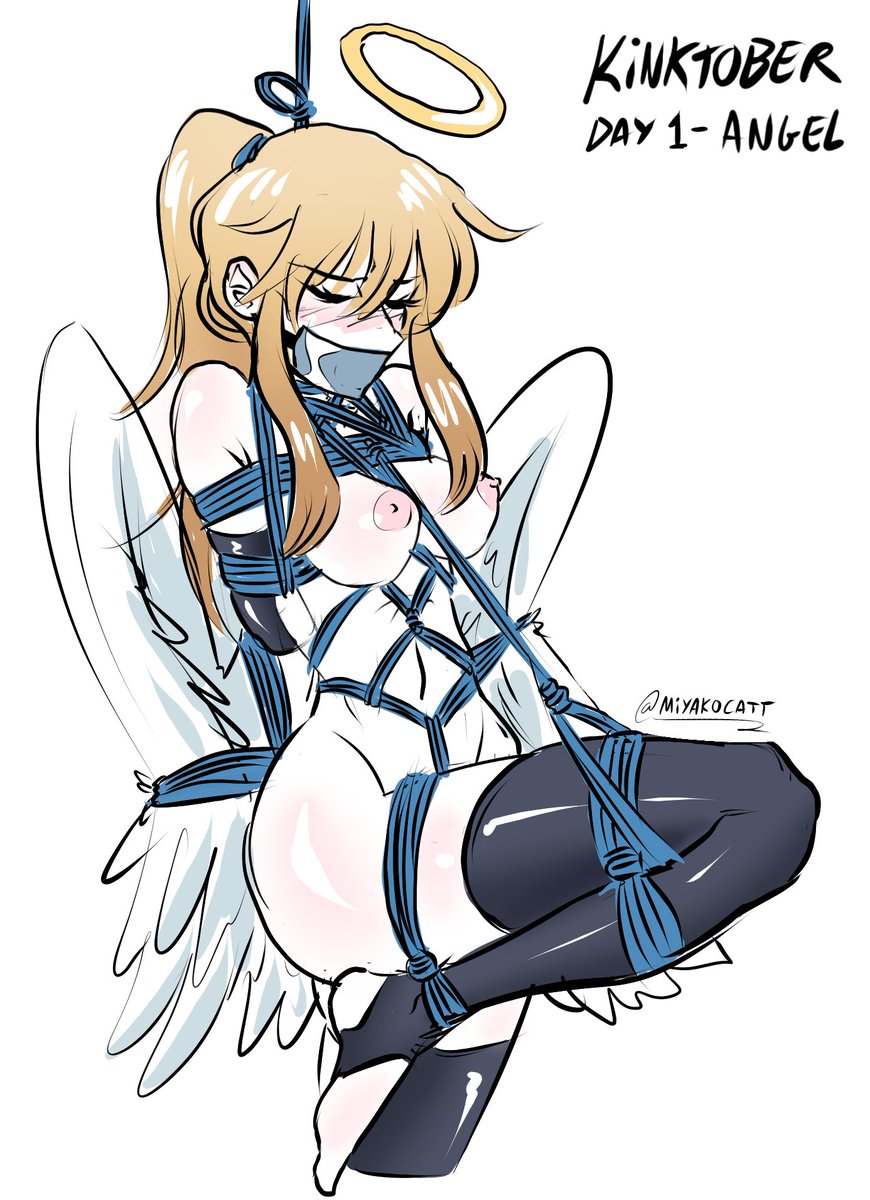 Day 1 - Angel 😇
#Kinktober